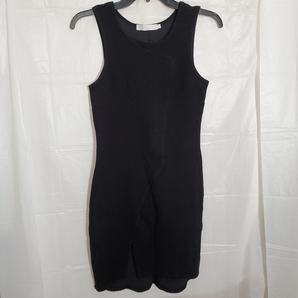 KAIN Black Short Fitted Sleeveless Dress, Sz 0